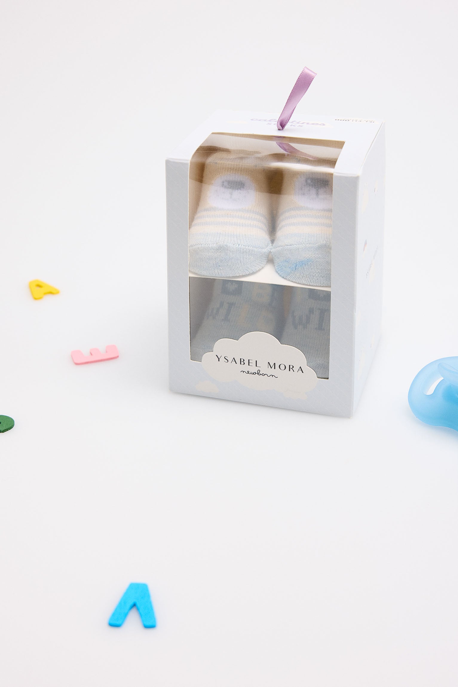 Lot de 4 chaussettes pour nouveau-né