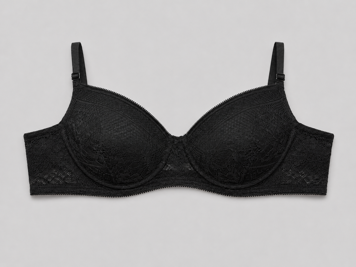 Conjunto push-up encaje negro @nicole_micolii