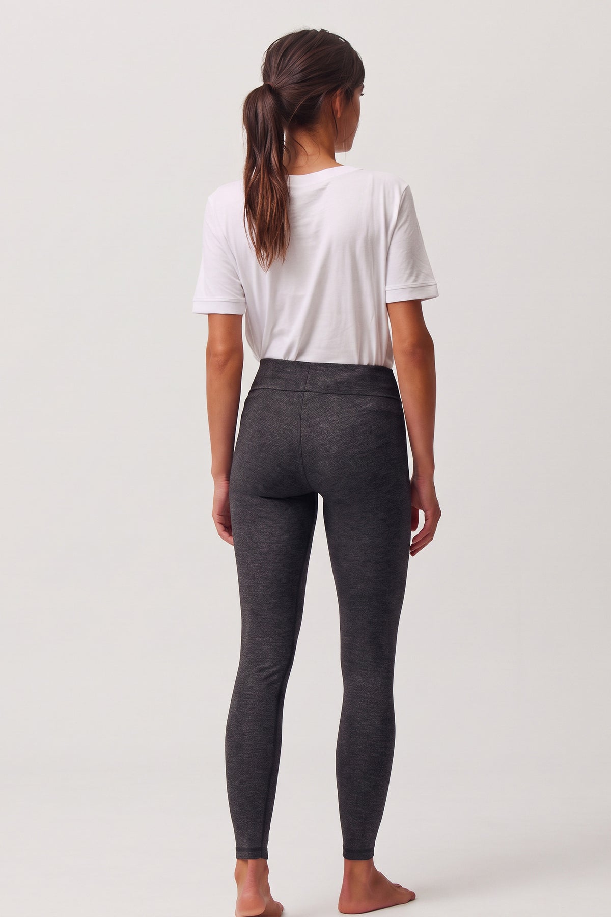 Legging push-up basique anthracite