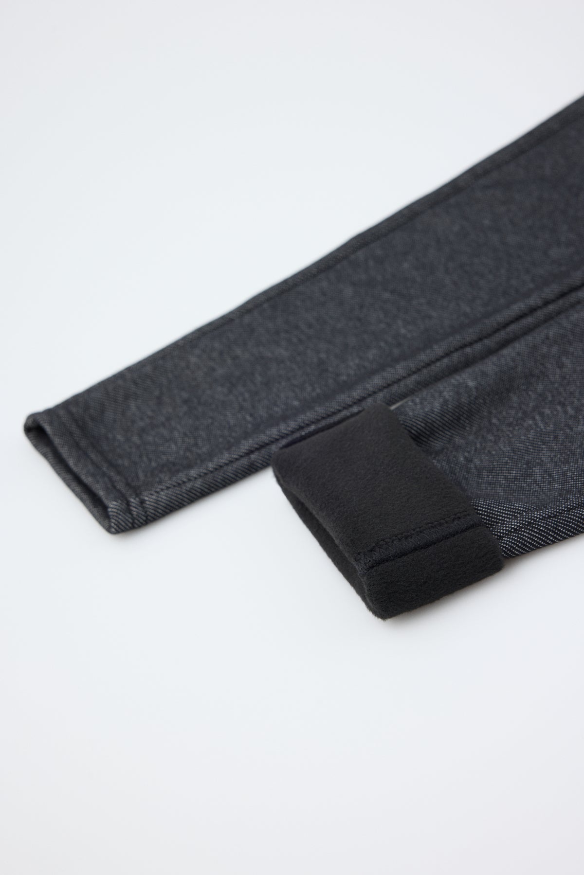 THERMIQUE legging gratté effet jean push-up noir