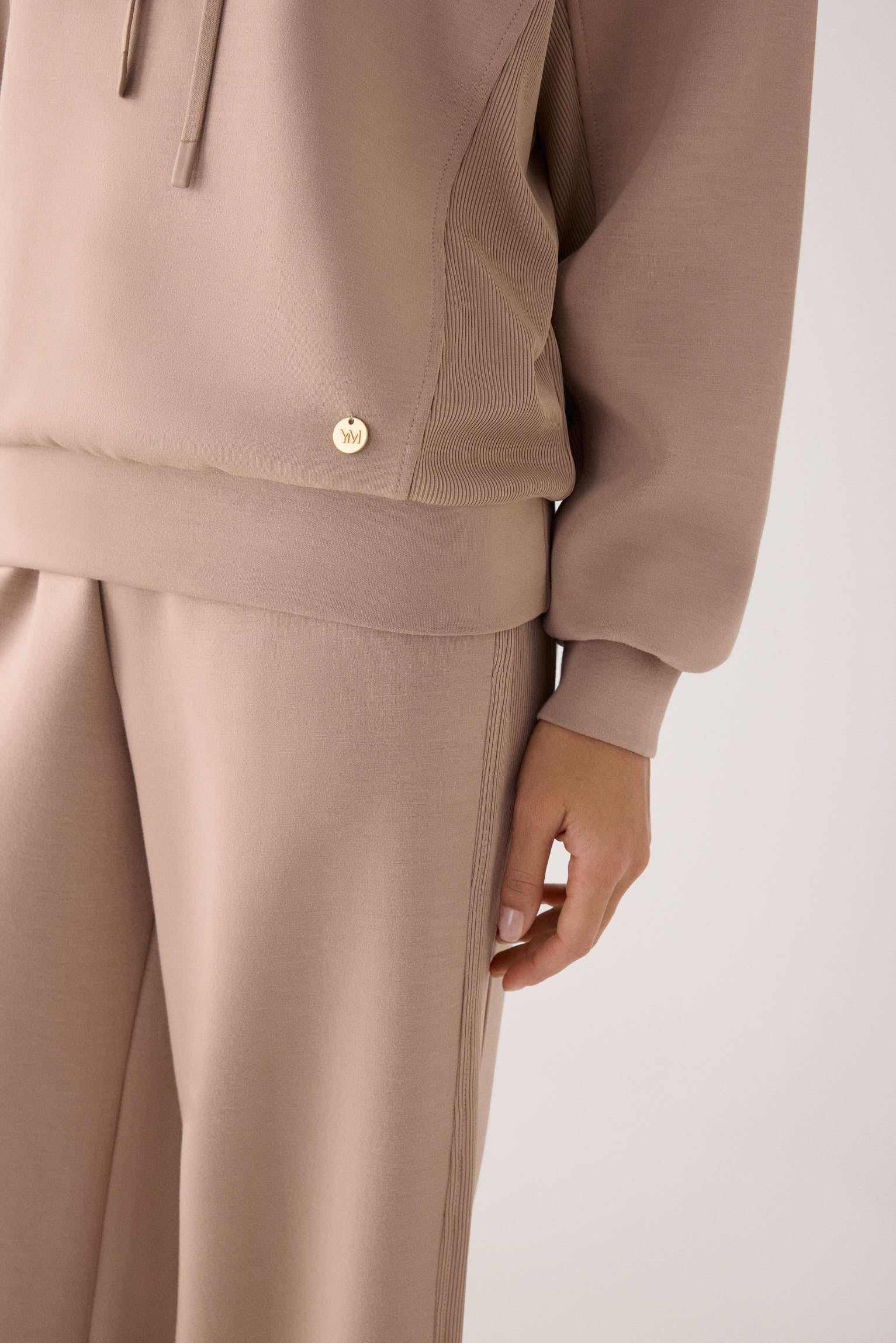 70745-taupe-sudadera-afelpada-capucha-canale-beige