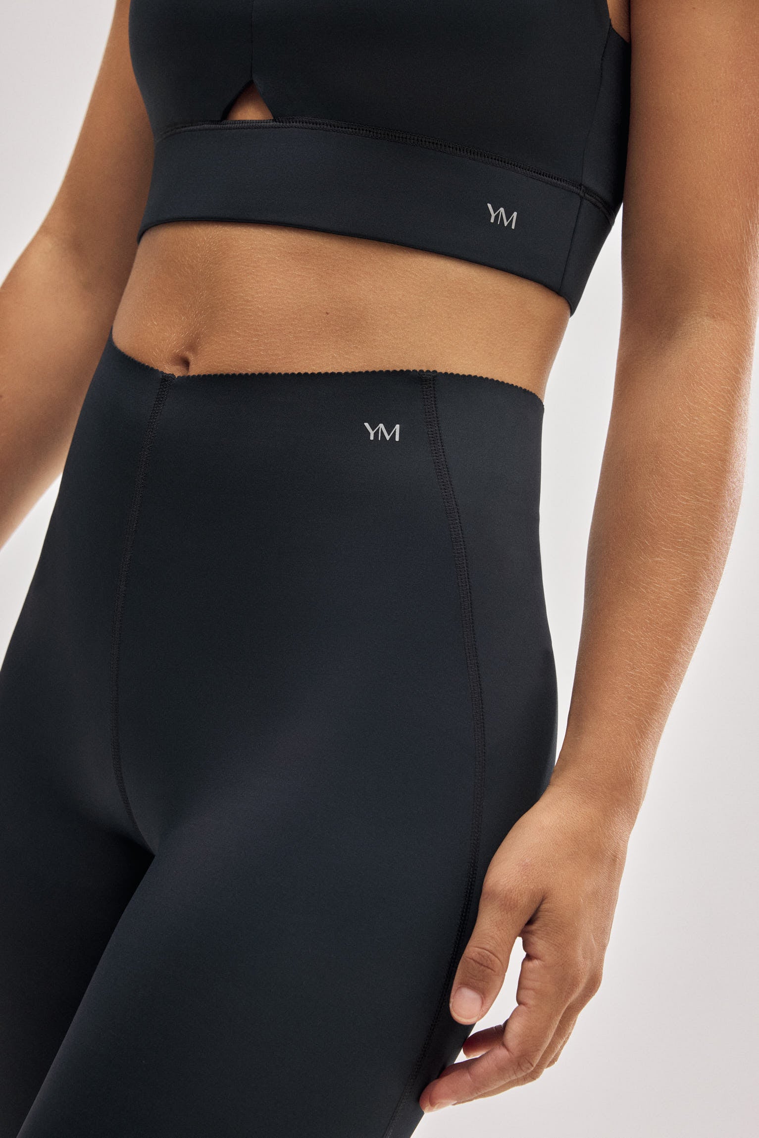 Ensemble de sport compressif noir