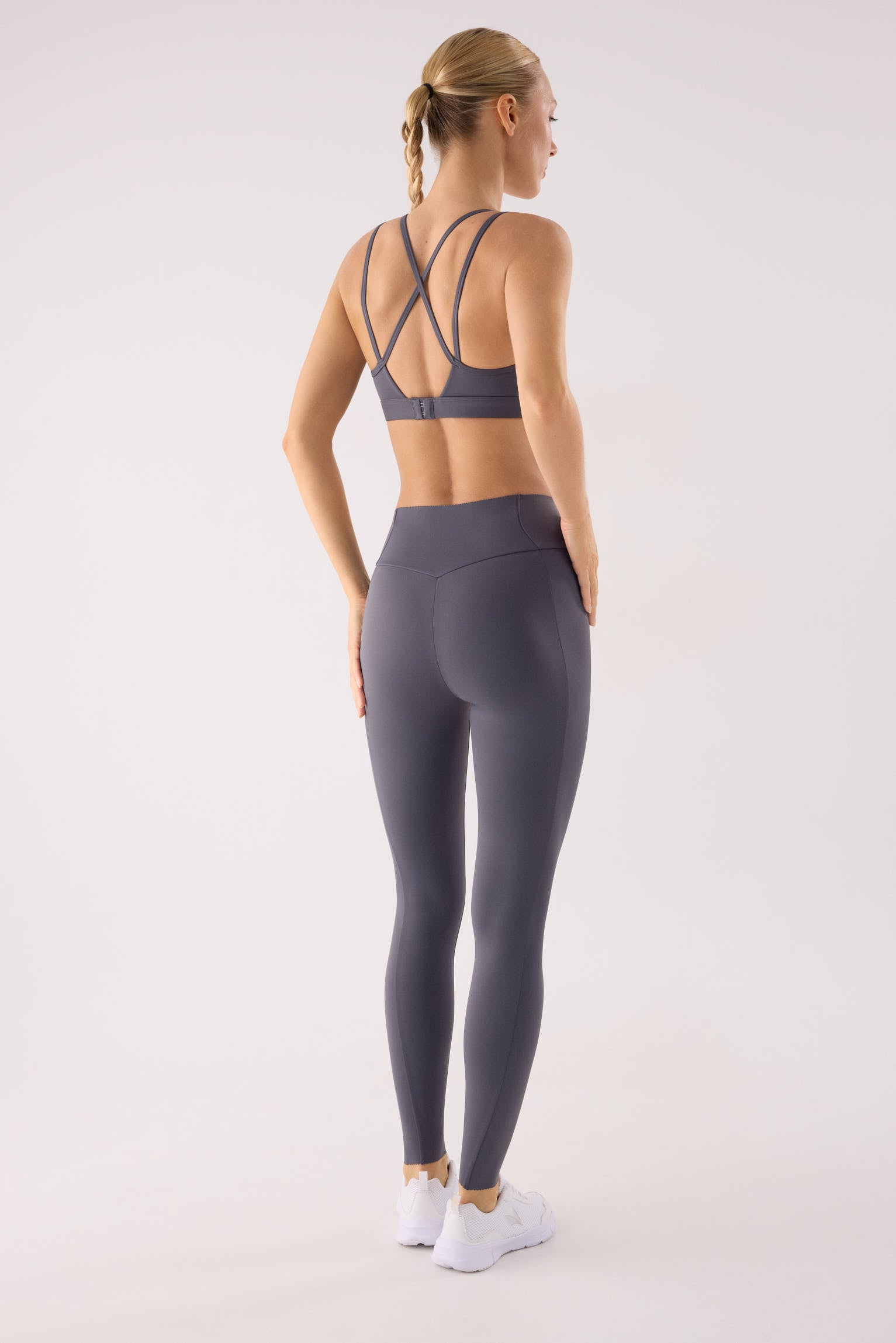 leggings deportivos compressive pitillo tiro alto compressive vista en movimiento para entrenamientos control abdominal cintura compresiva corte láser