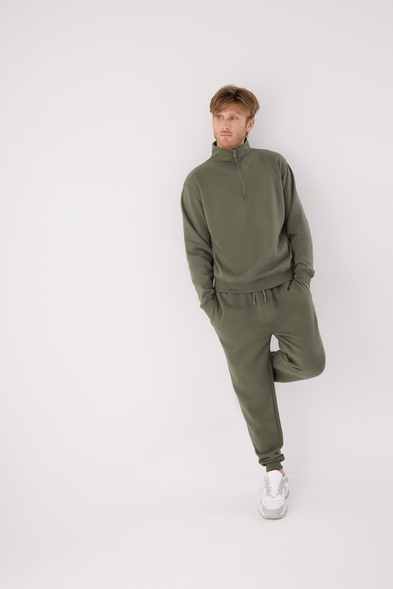 sudadera deportiva para hombre Slowloom en ver beetle vista lateral del conjunto fitness patrón relajado para looks comfy