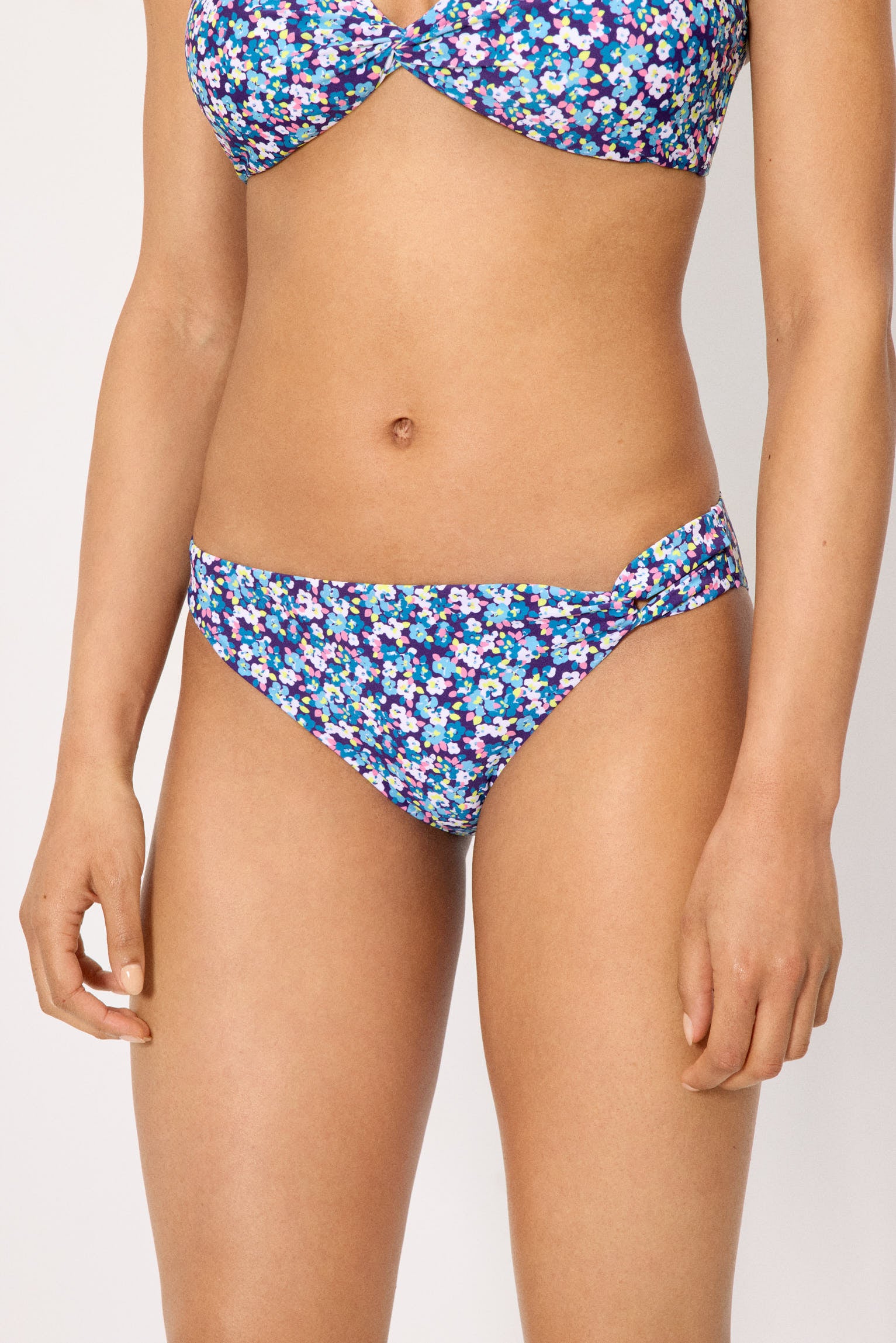 bas de bikini midi bleu Liberty