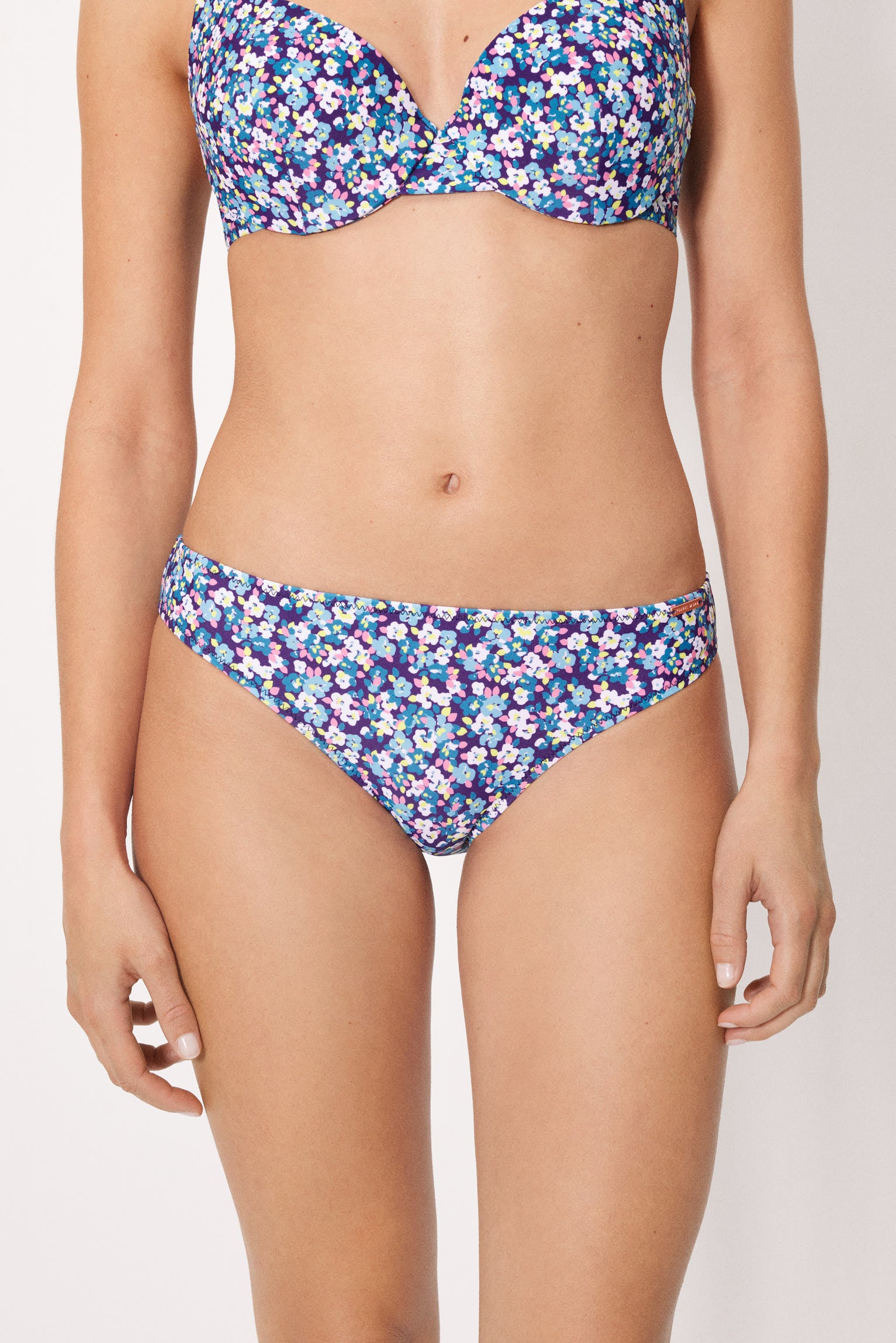 slip de bikini bleu Liberty
