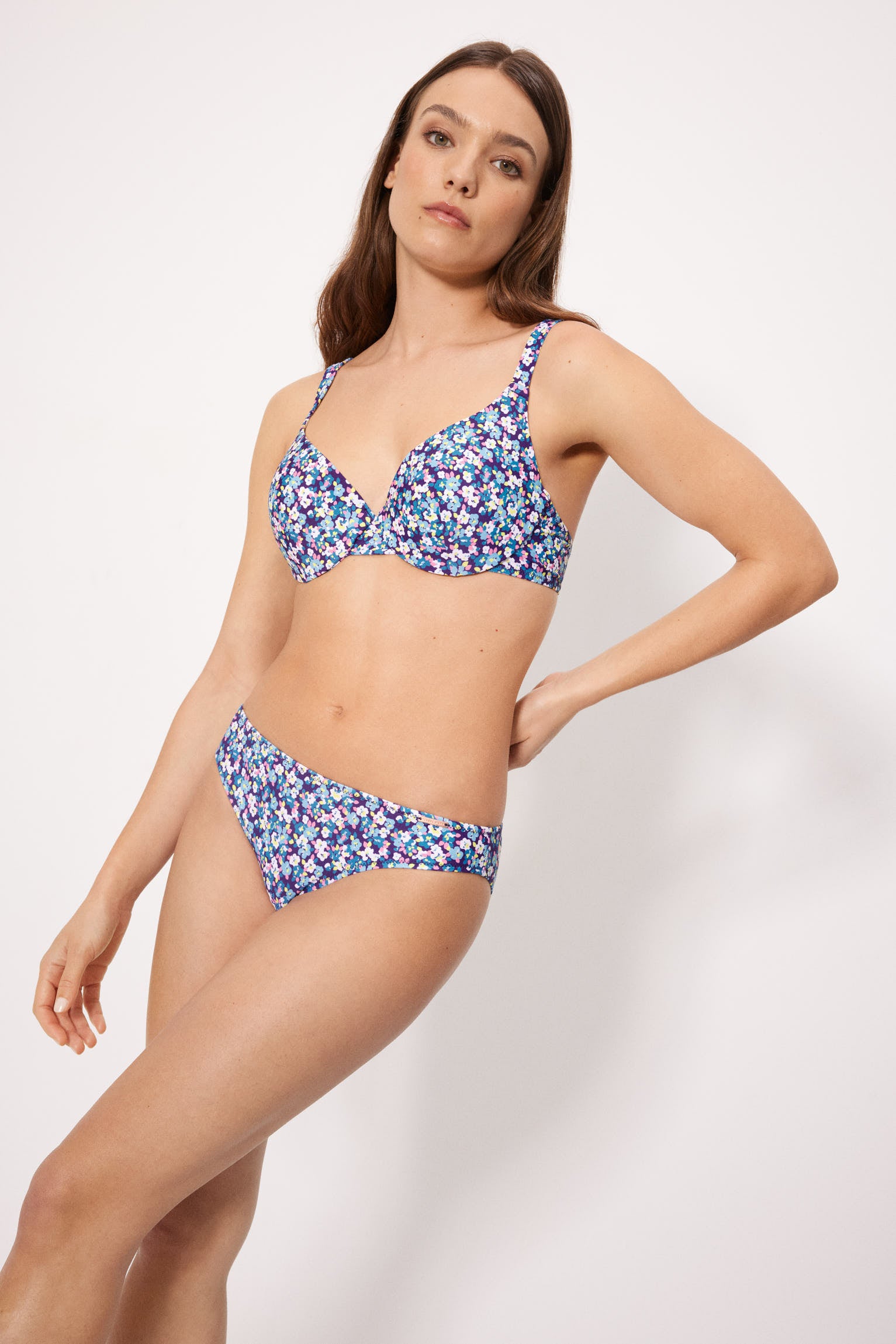 slip de bikini bleu Liberty