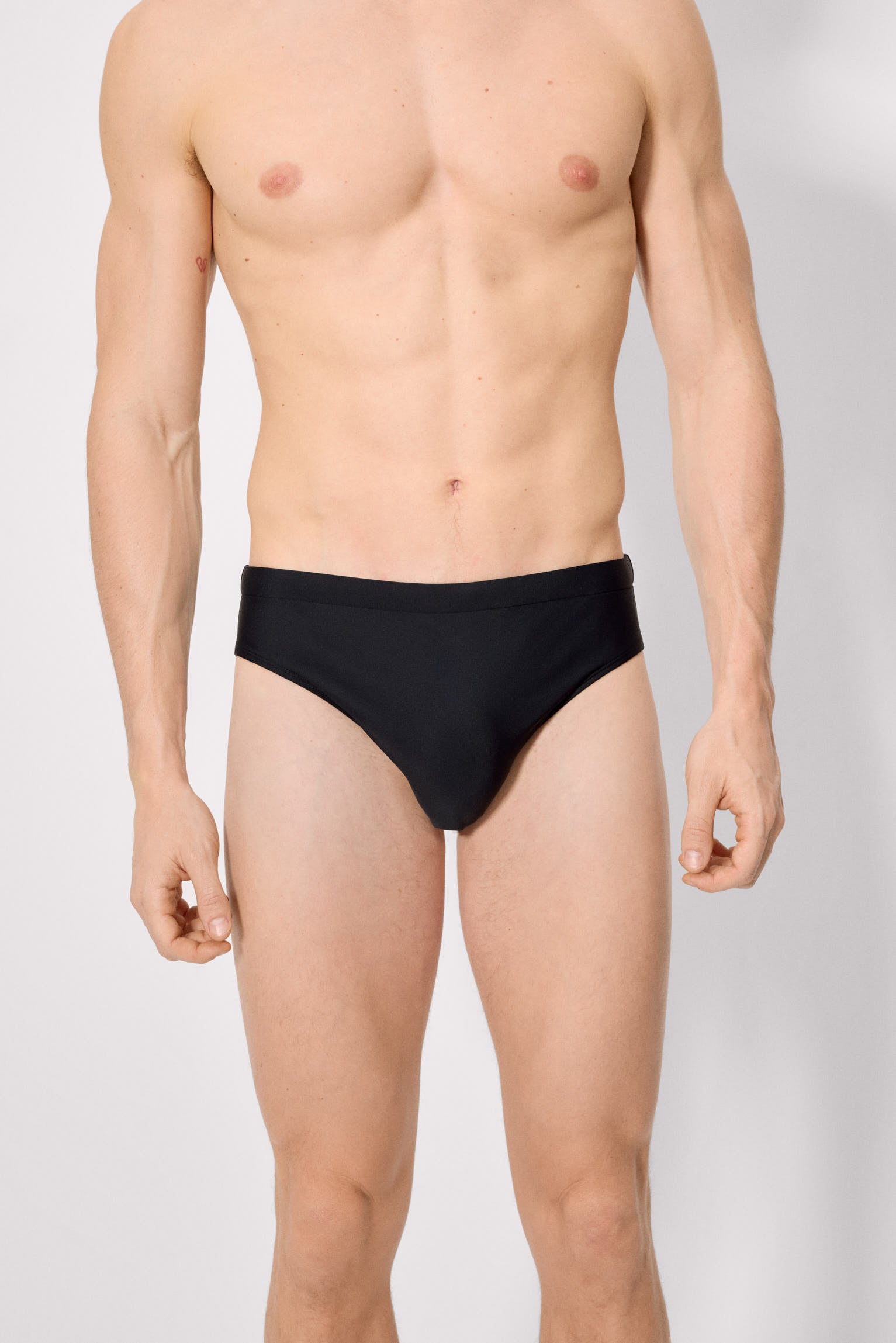 Bañador tipo slip básico negro - Ysabel Mora