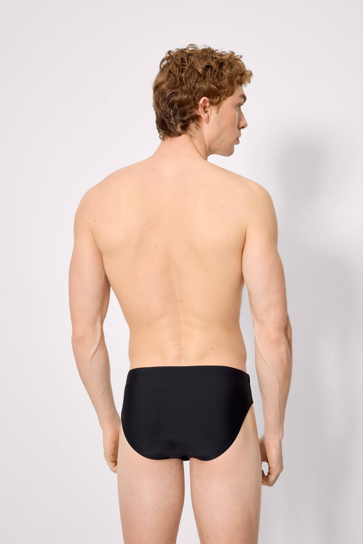 Bañador tipo slip básico negro - Ysabel Mora