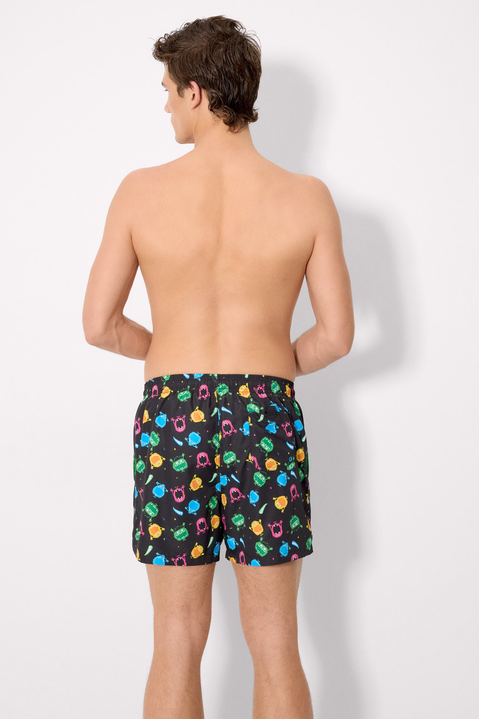 Maillot de bain moyen imprimé monstre Sockarrats