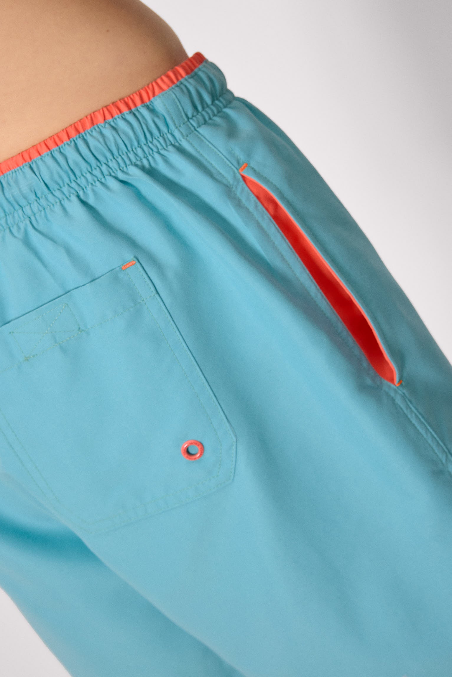 Bañador medio básico azul - Ysabel Mora