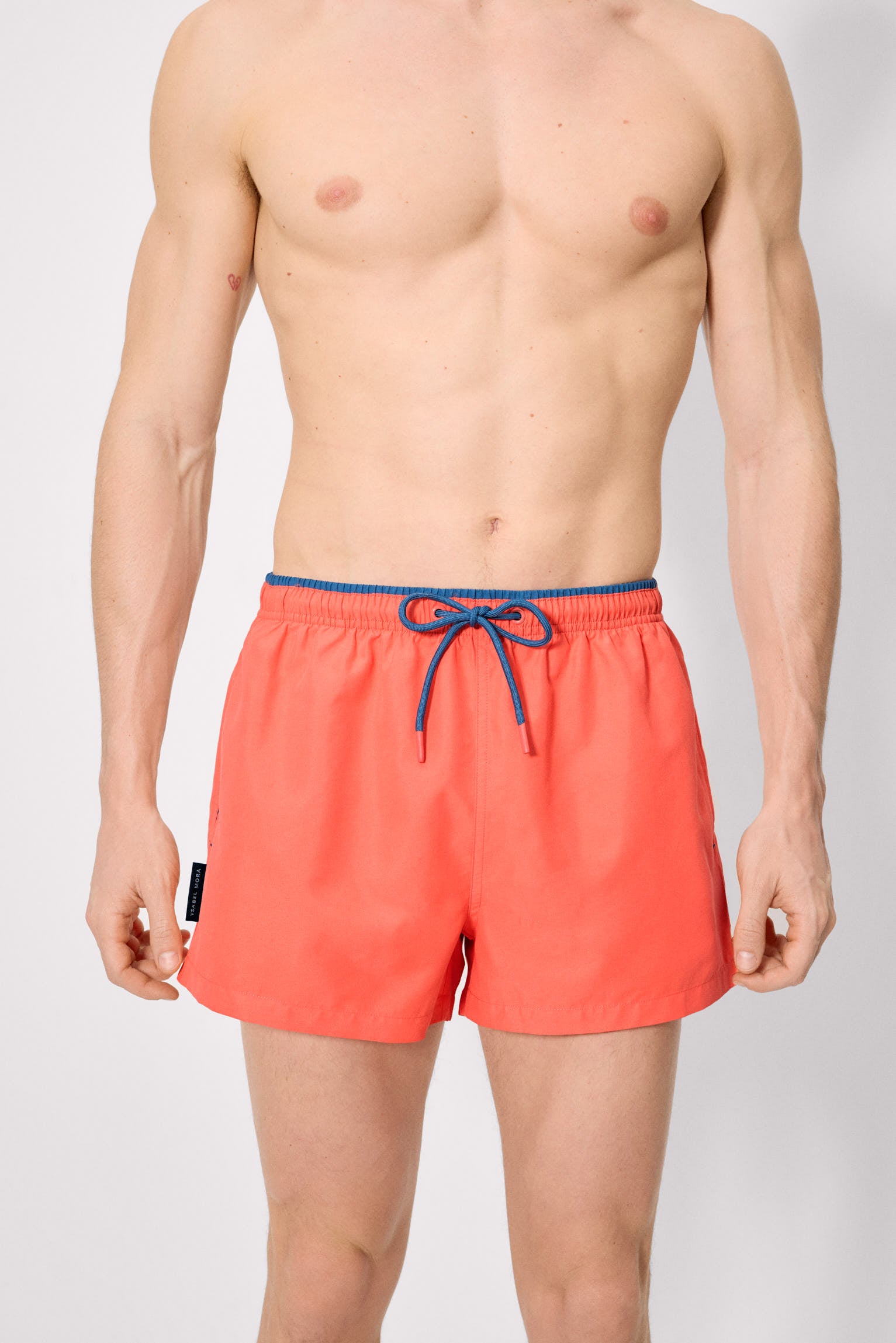 maillots de bain basiques corail
