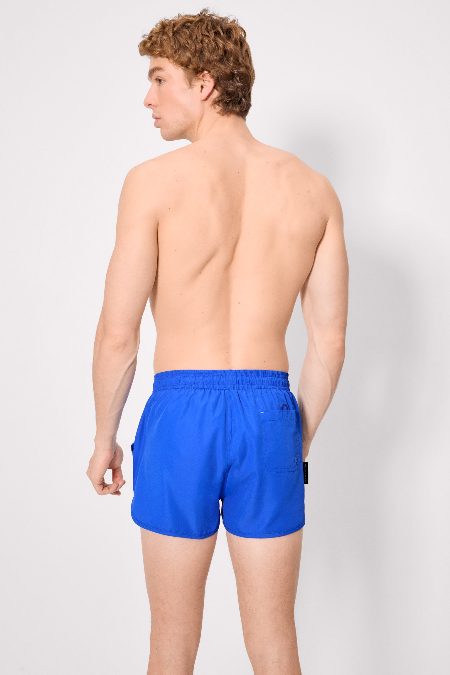 maillot de bain bleu basique
