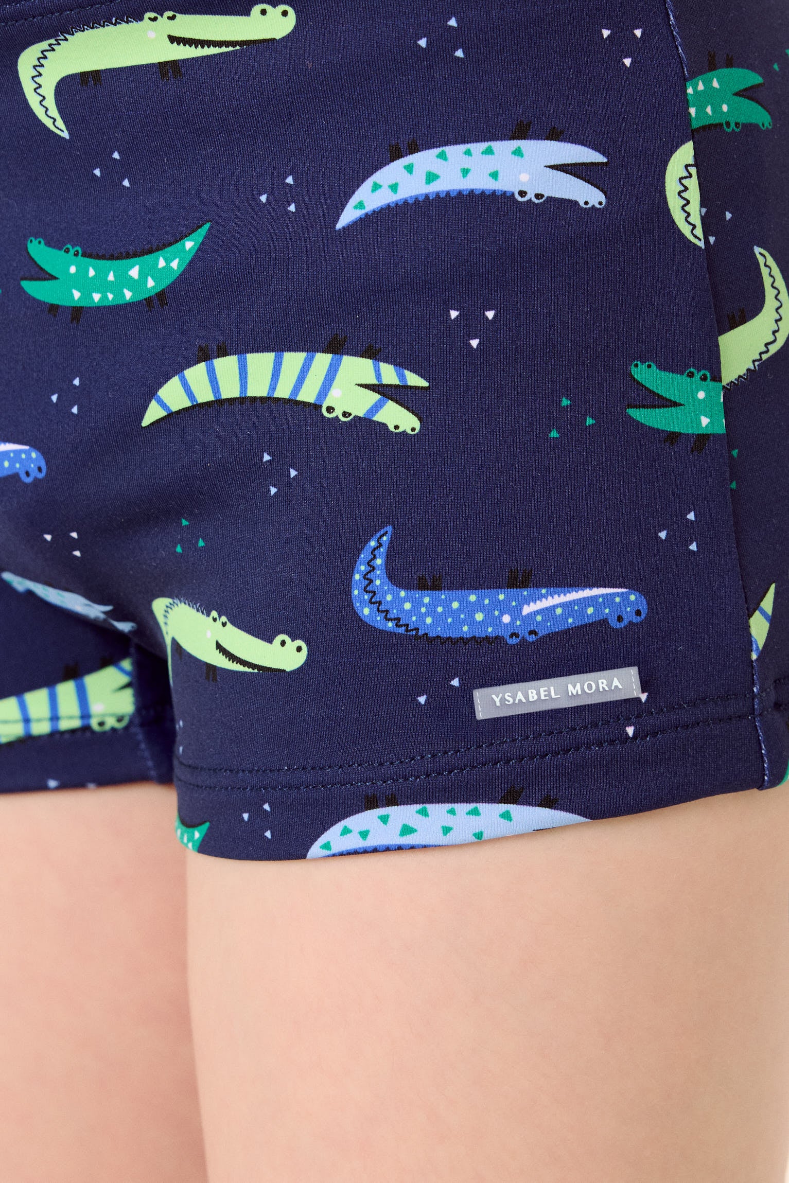 Bañador bóxer niño estampado cocodrilos - Ysabel Mora