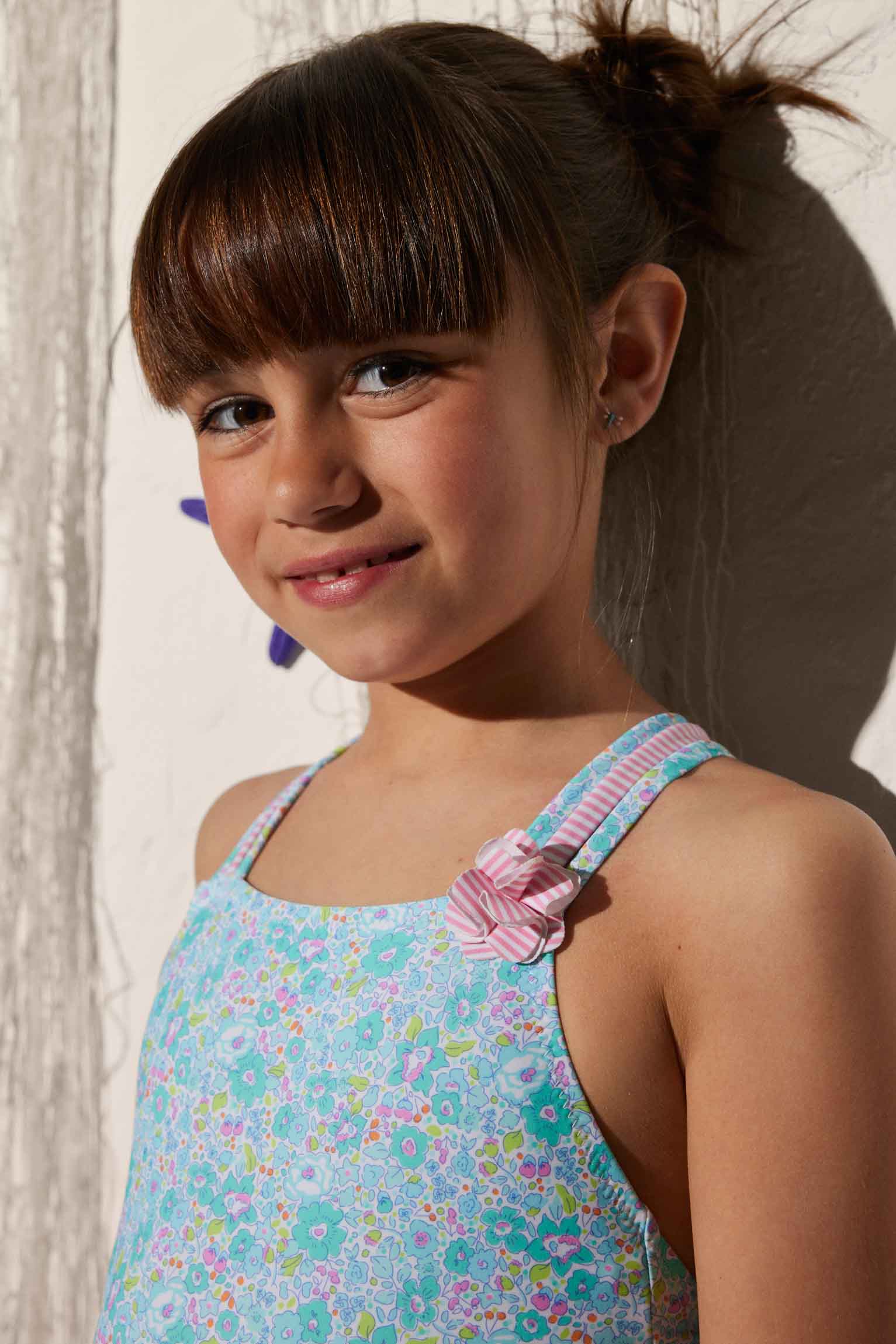 95094-3-banador-nina-estampado-flores-ysabel-mora - Azul