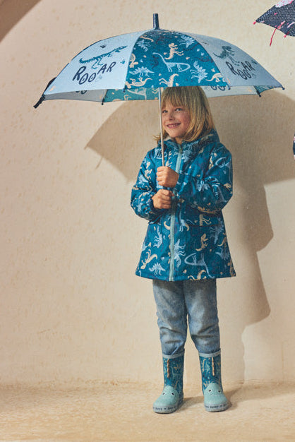 Bottes de pluie garçon imprimé monstres détails 3D