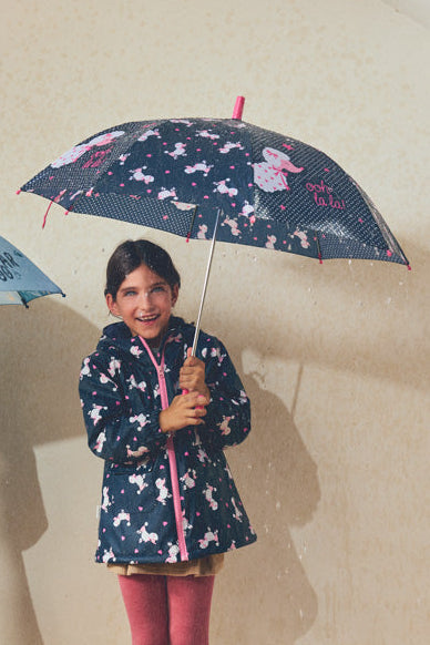 Parapluie fille imprimé caniches
