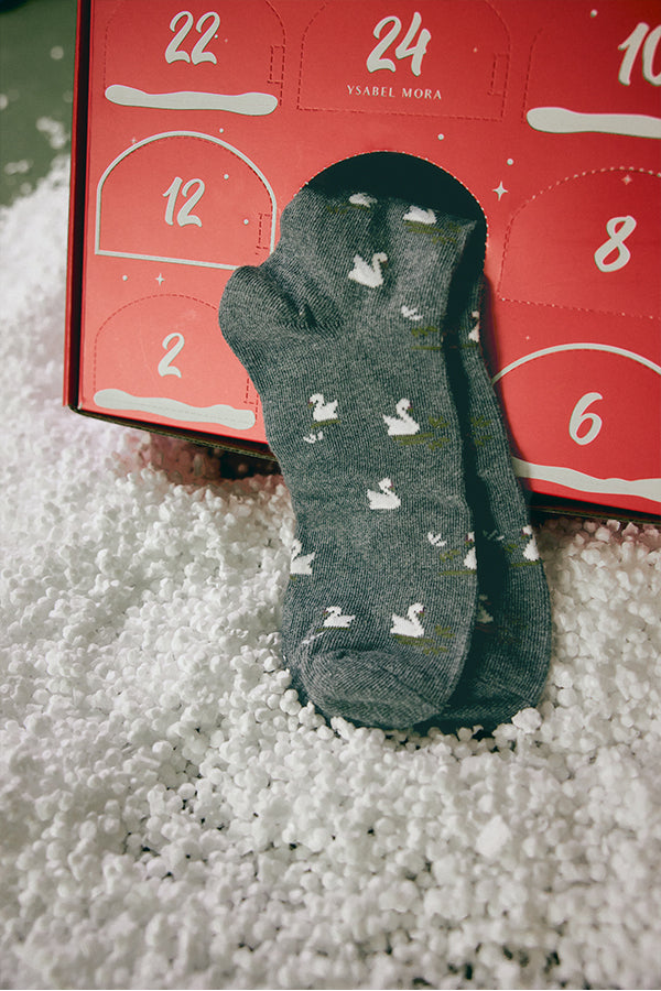 Calendrier de l'Avent 12 jours Chaussettes pour femmes