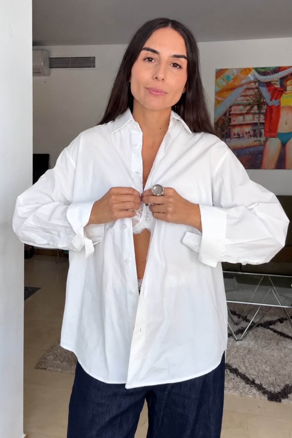 Conjunto lencero blanco encaje @erealouro