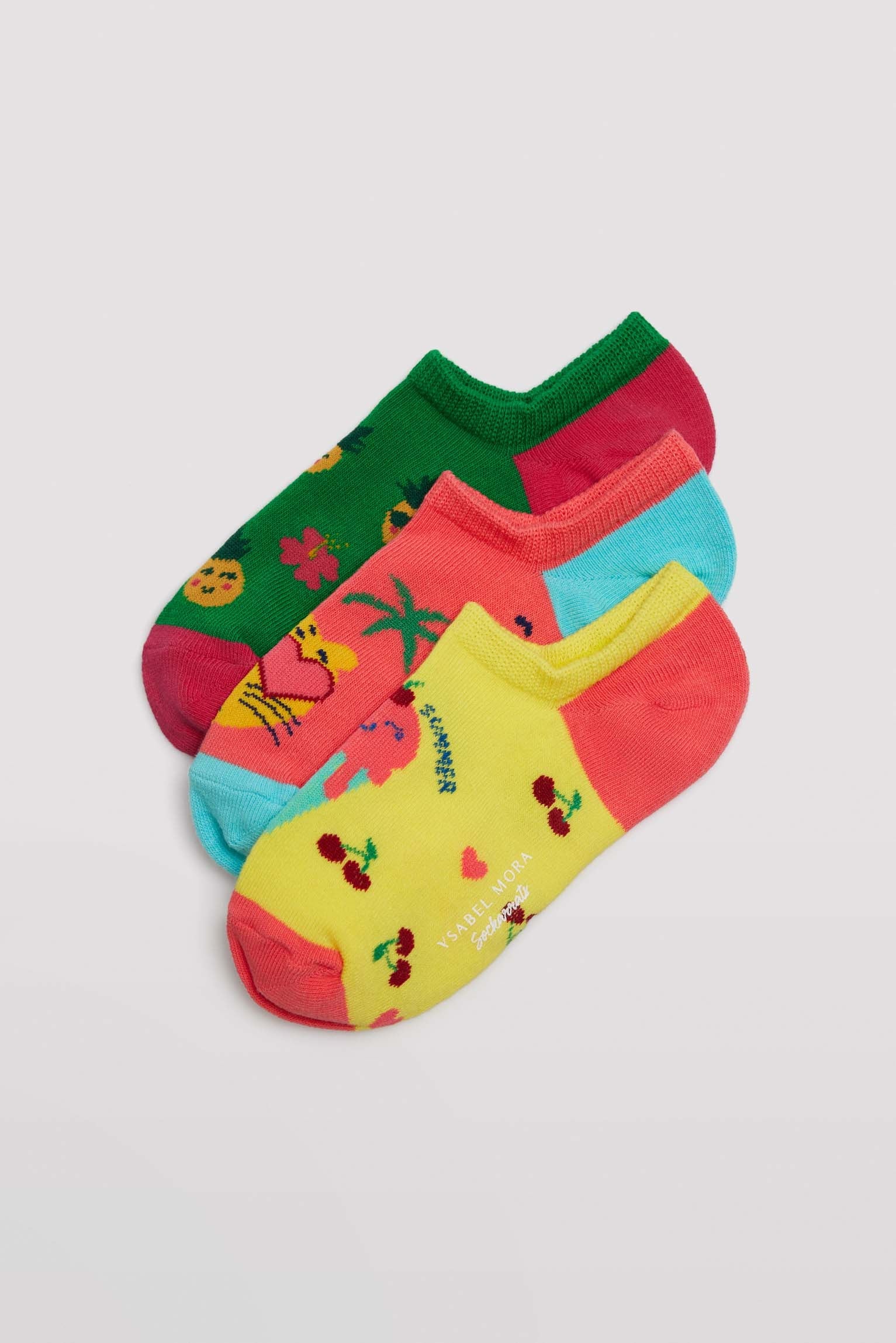 Pinkies invisibles imprimés couleurs Sockarrats pack de 3