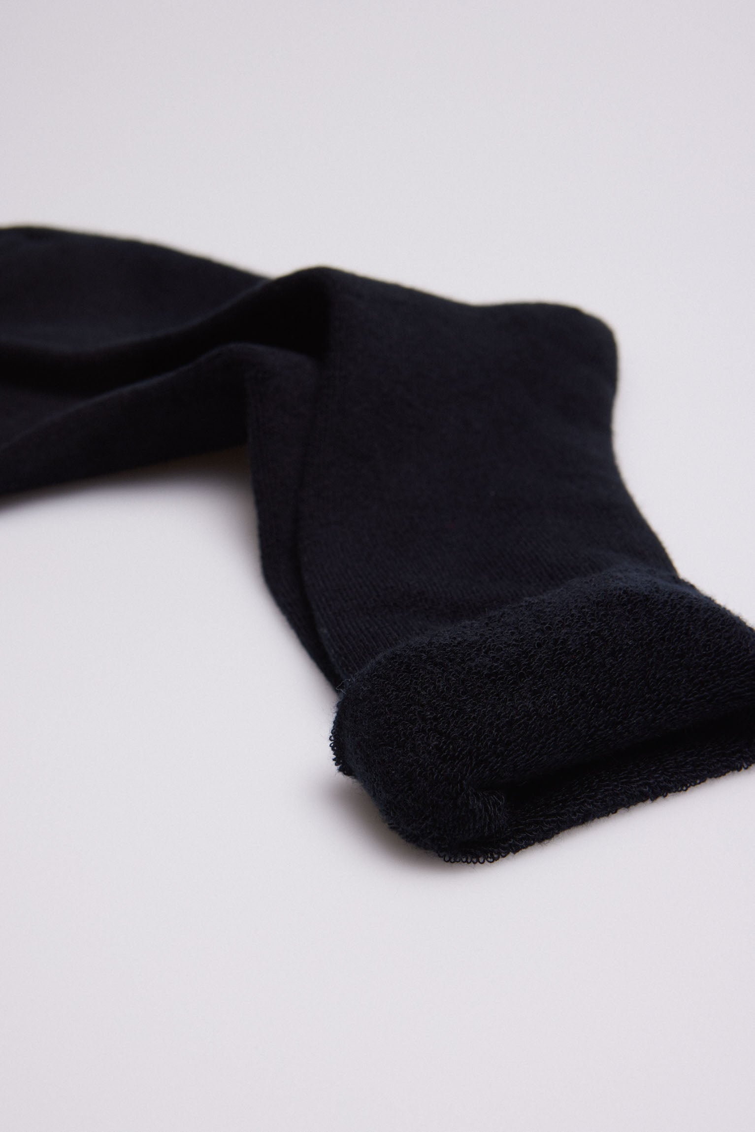 12732 3 calcetin mujer termico sin puño - Negro