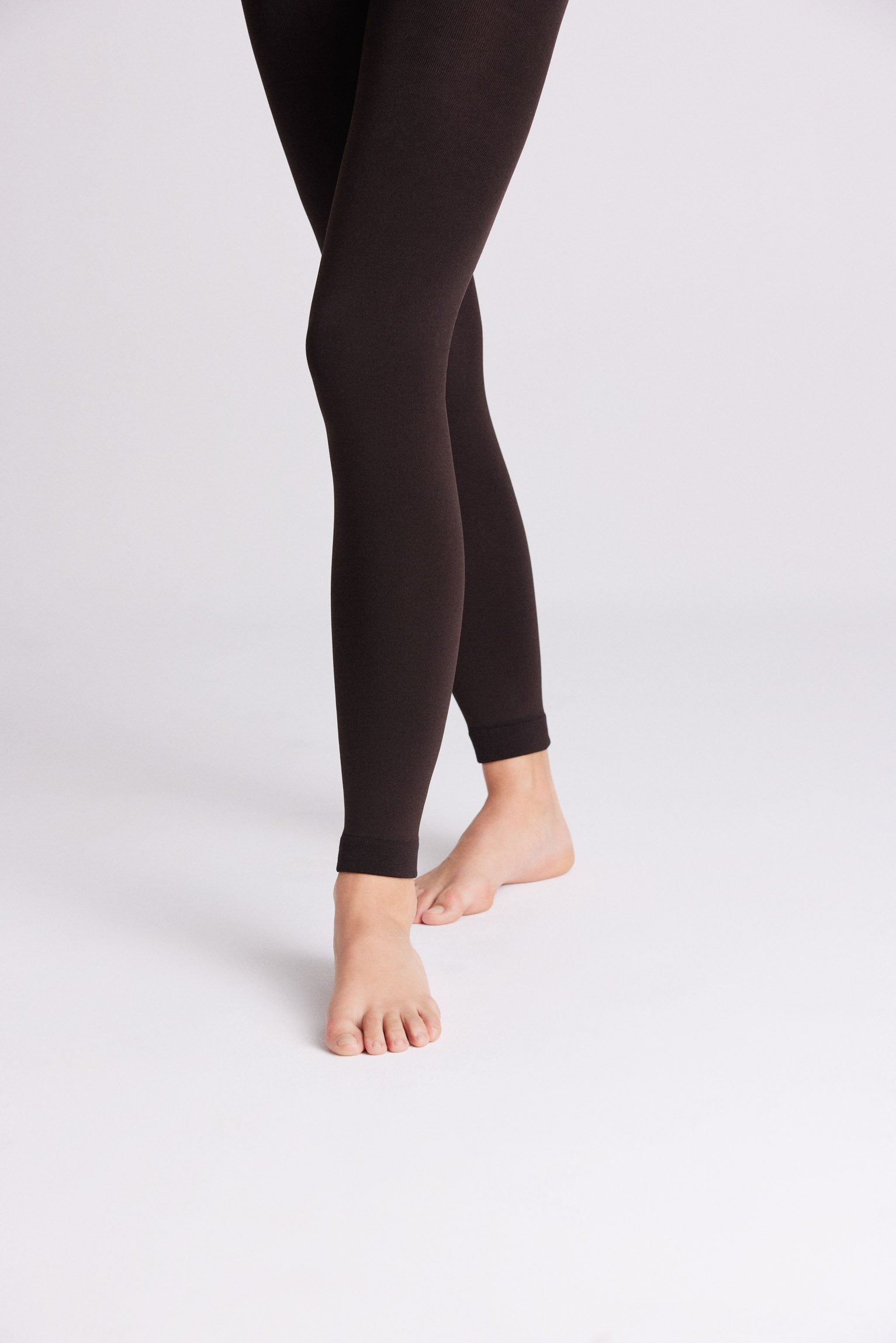 13841 2 leggings termicos básicos - Marrón