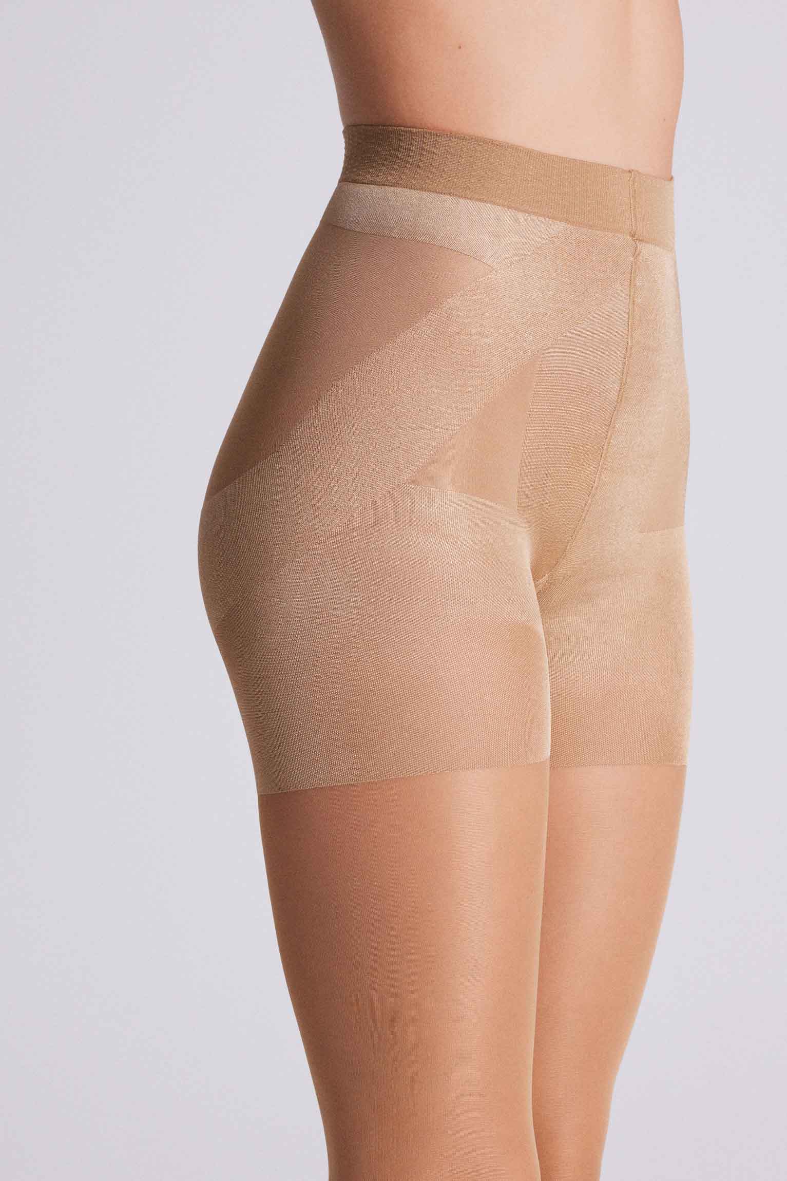 16501 2 panty reductor 40 den - Beige