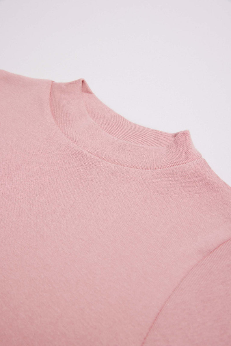 18308 2 camiseta interior manga larga niño - Rosa