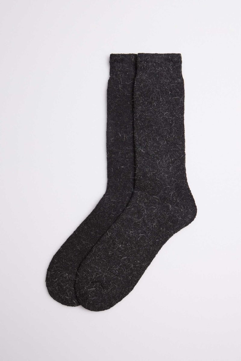 22346 1 calcetines angora - Negro