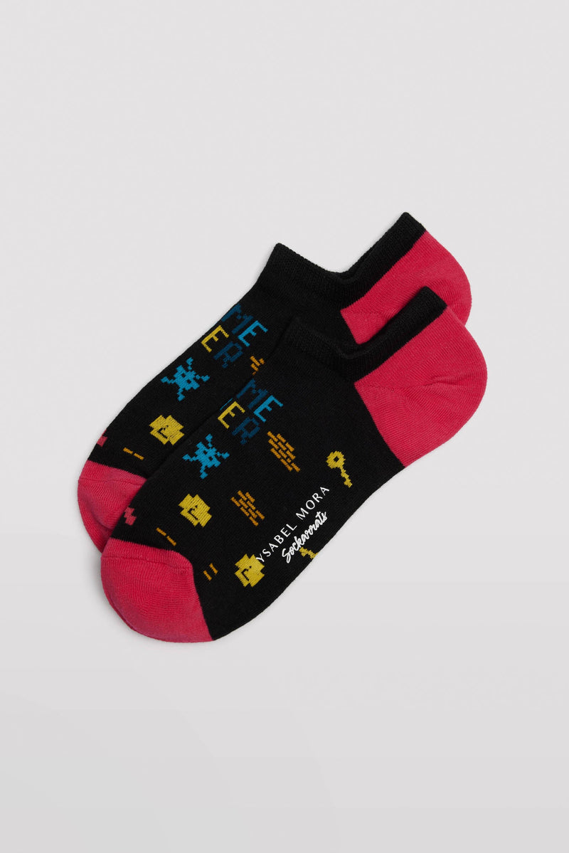 Ensembles de chaussettes Pinkies Sockarrats imprimés colorés, paquet de 3