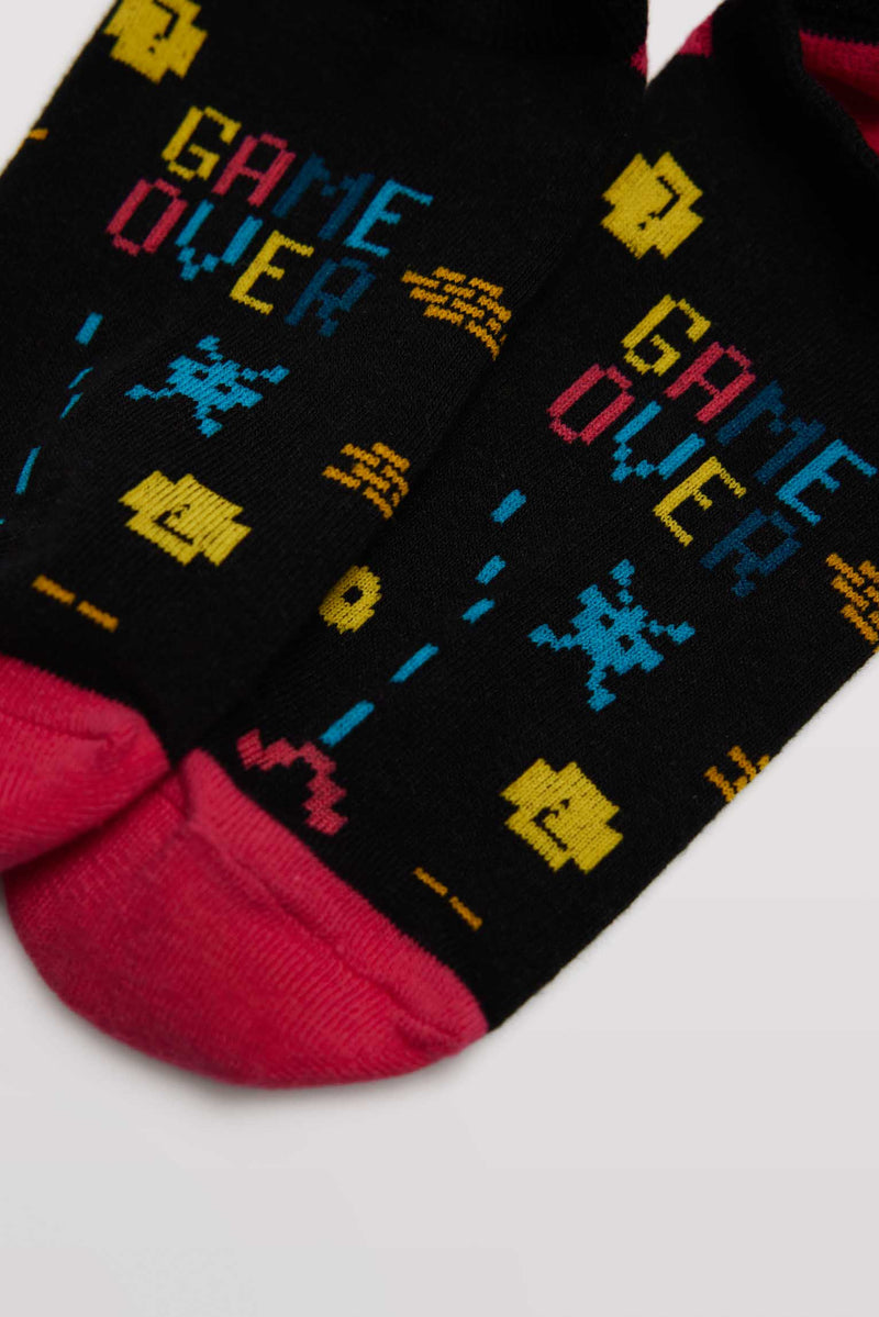 Ensembles de chaussettes Pinkies Sockarrats imprimés colorés, paquet de 3