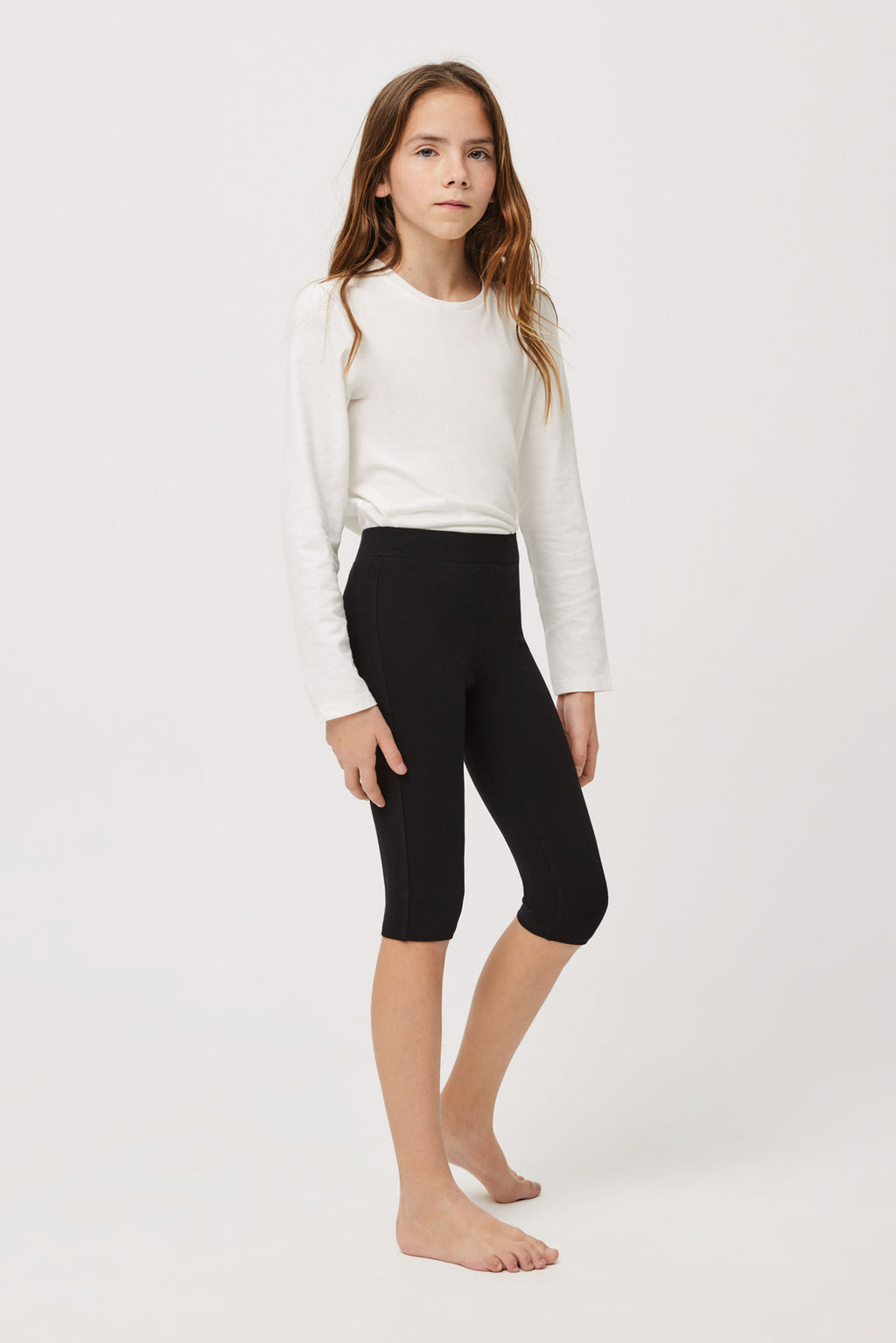 Legging Court Femme Lucy Noir - Taille M (Moyen) - Occasion Très Bon état, Pour Sport Ou Quotidien