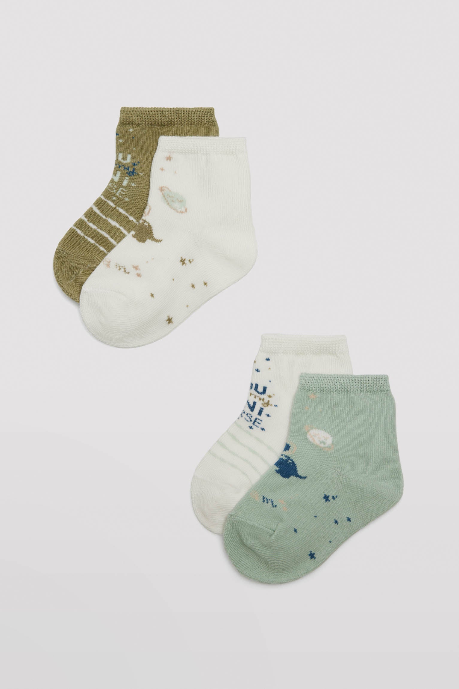 52836KIT-1-pack-calcetines-bebe-dino-ysabel-mora - Multicolor