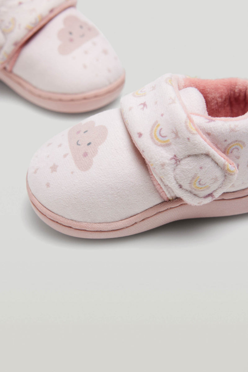 Chaussons pour bébés avec fermeture auto-agrippante